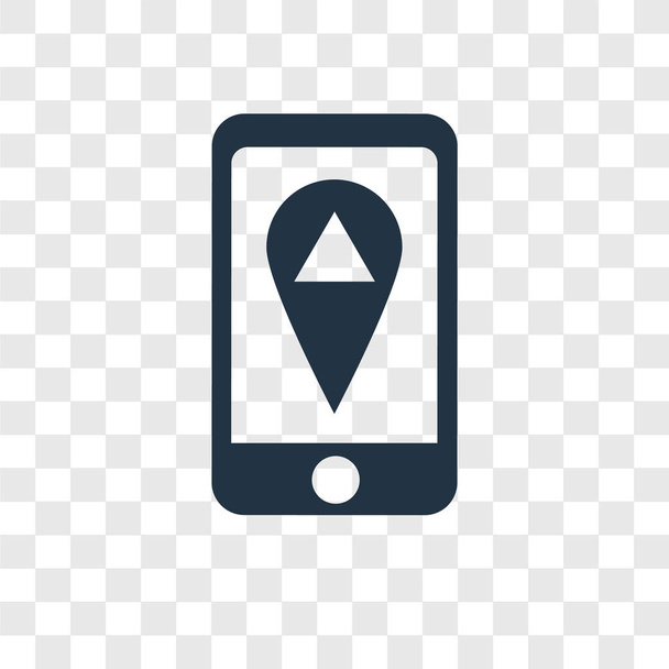 location icon in trendy design style. location icon isolated on transparent background. location vector icon simple and modern flat symbol for web site, mobile, logo, app, UI. location icon vector illustration, EPS10. - Vector, Image