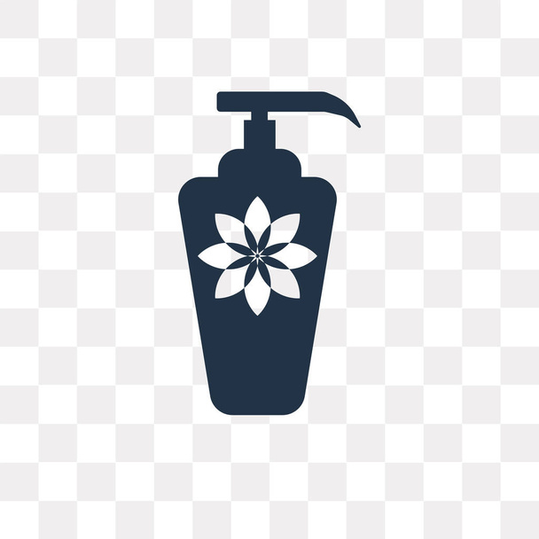 Lotion vector icon isolated on transparent background, Lotion transparency concept can be used web and mobile - Vector, Image