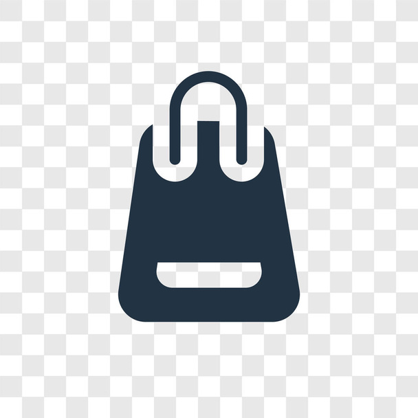 значок торгової сумки в стилі модного дизайну. значок торгової сумки ізольовано на прозорому фоні. торговий мішок вектор значок простий і сучасний плоский символ для веб-сайту, мобільного, логотипу, додатка, інтернету. значок торгової сумки Векторна ілюстрація, EPS10
. - Вектор, зображення