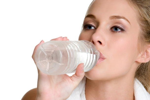 Woman drinking water - Photo, Image