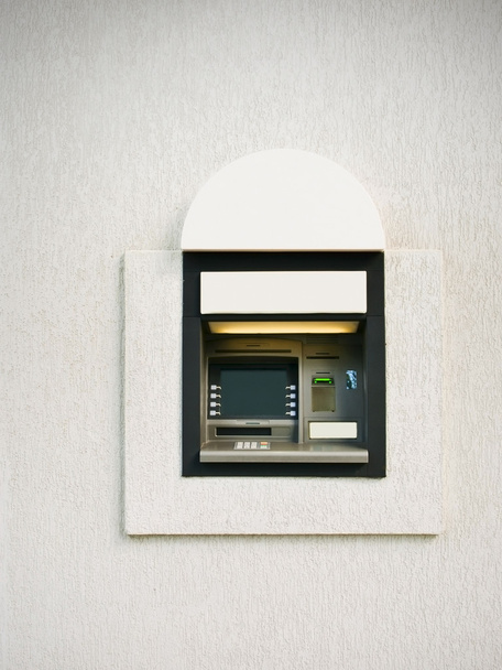 ATM σε έναν τοίχο - Φωτογραφία, εικόνα