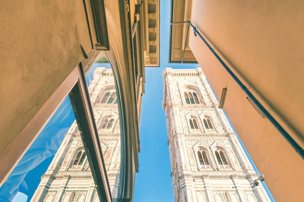 Part of the Santa maria del fiore - Cathedral in Florence (Firenze), Italy, Toscana - Foto, Bild