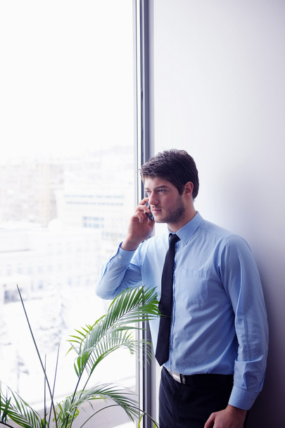 business man talking by cellphone - Valokuva, kuva