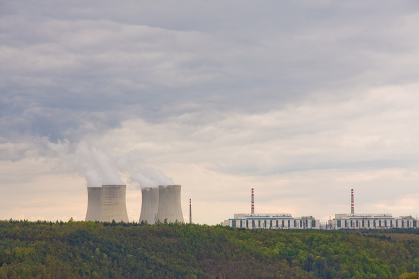 Nükleer enerji santrali - Fotoğraf, Görsel