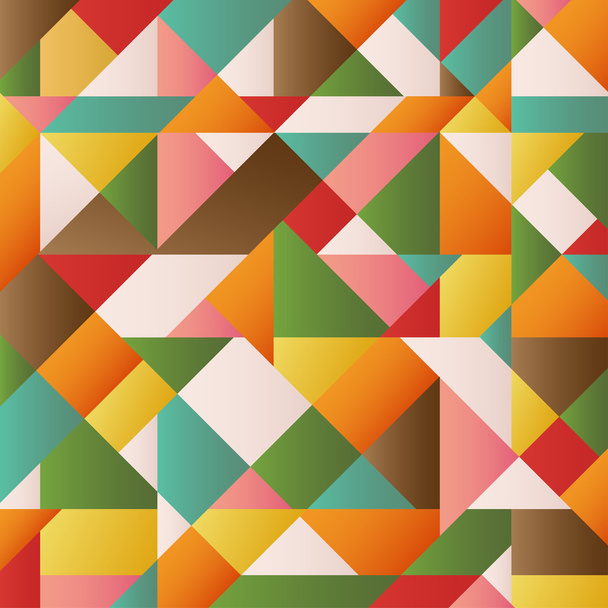 olorful φόντο grunge με τρίγωνα και διαφορετικά σχήματα - Διάνυσμα, εικόνα