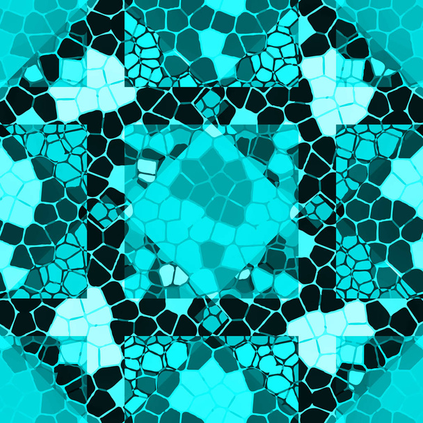 abstract geometrisch kleurrijk naadloos patroon voor achtergrond.  - Vector, afbeelding