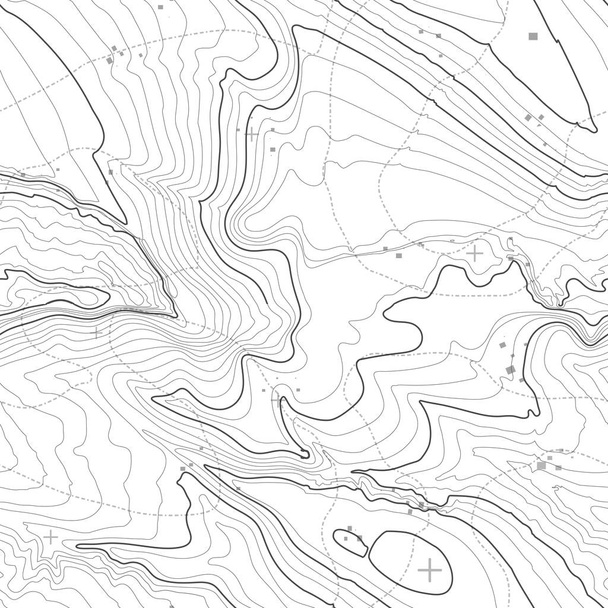 Topografinen kartta tausta käsite tilaa kopioida. Topografia linjat taiteen ääriviivat, vuoristo vaellus polku, Shape vektori suunnittelu. Luotu tietokone
 . - Vektori, kuva