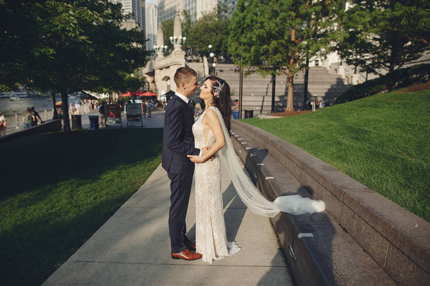 Wedding in a city - Foto, Bild