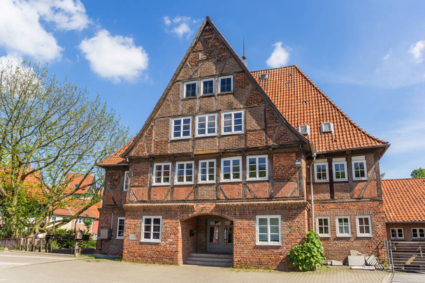 Történelmi ház, a régi város Lüneburg, Németország - Fotó, kép