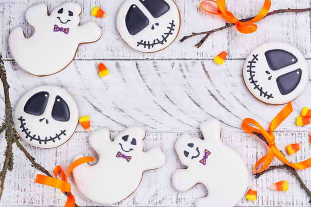 Skulls and ghosts gingerbreads - 写真・画像