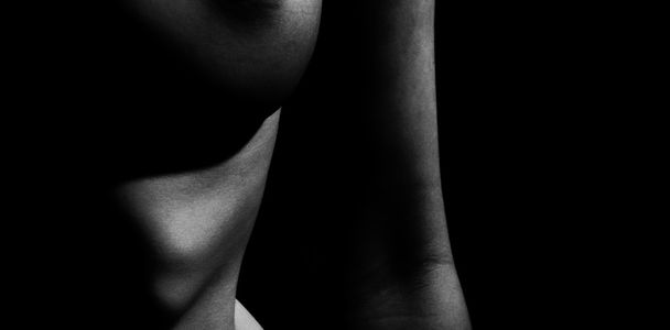 abstrakti alaston
 - Valokuva, kuva