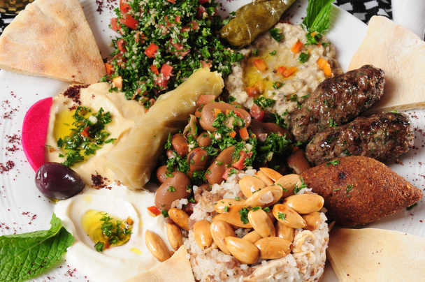 Middle eastern cuisine. - Photo, Image