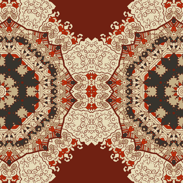 Oriental mandala motif - Vector, Image