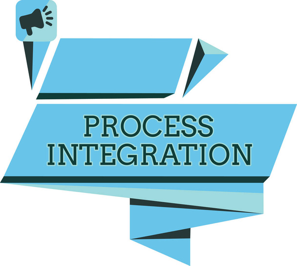 手書きテキストプロセスの統合.システムサービスと情報の接続を意味する概念 - 写真・画像