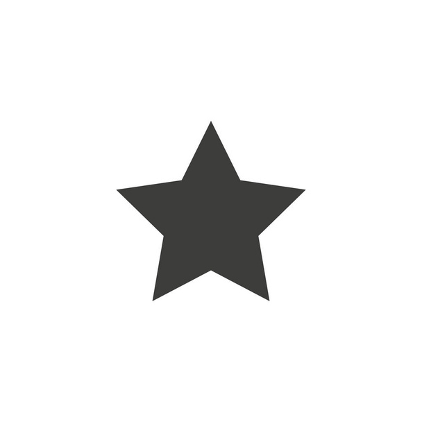 Классическая звезда Icon Vector. Плоская черная пиктограмма. 10-я симфония
 - Вектор,изображение