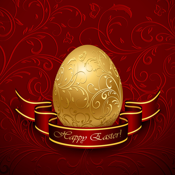 Decorative Easter egg - Вектор,изображение