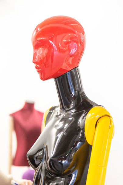 MILAN, ITALY - SEPTEMBER 14: Mannequin on display at HOMI, home international show and point of reference for all those in the sector of interior design on SEPTEMBER 14, 2018 in Milan. - Photo, Image
