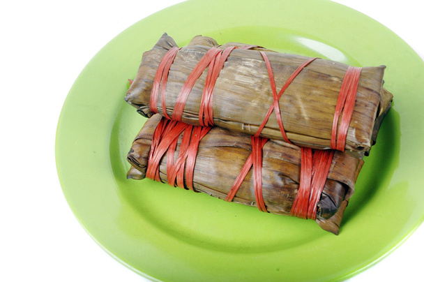 Buras es la comida tradicional indonesia
 - Foto, Imagen