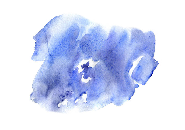 Aquarela abstrata isolada sobre fundo branco
 - Foto, Imagem