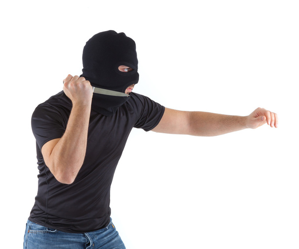 Robber avec masqué
 - Photo, image