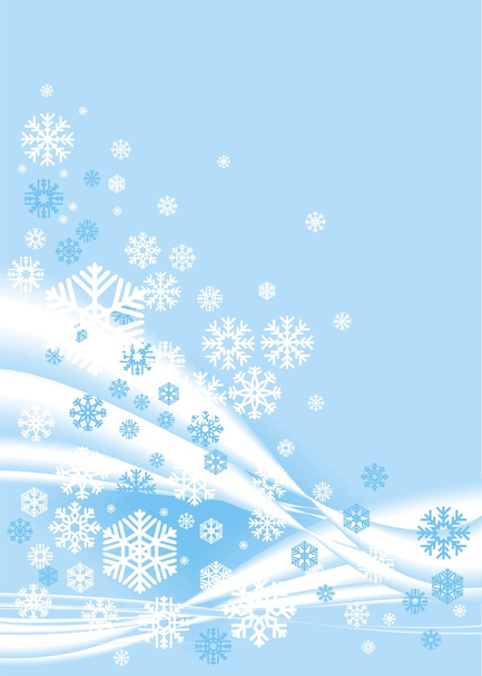 φόντο νιφάδες χιονιού - Διάνυσμα, εικόνα