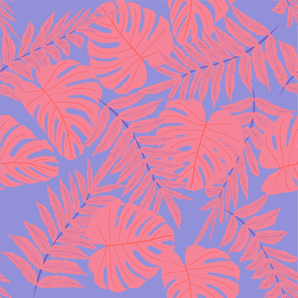 Modèle tropical sans couture vectoriel - Vecteur, image