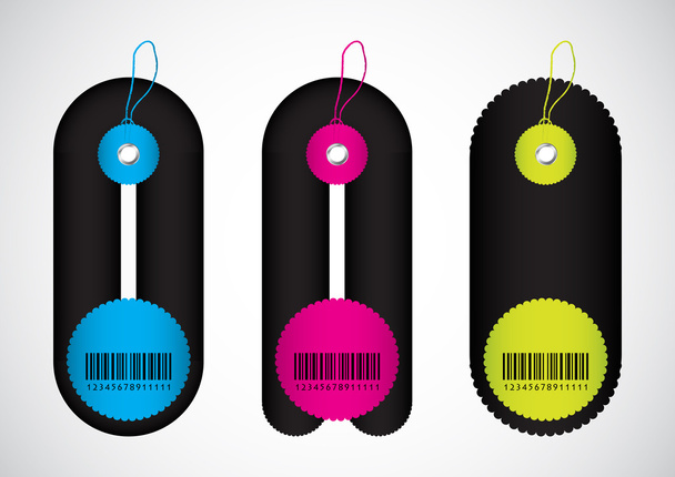 Price tags with special design - Вектор,изображение