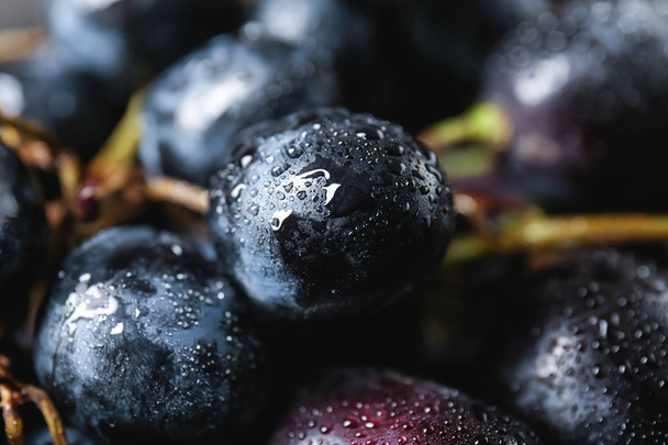 Ripe sweet grapes, closeup - Zdjęcie, obraz