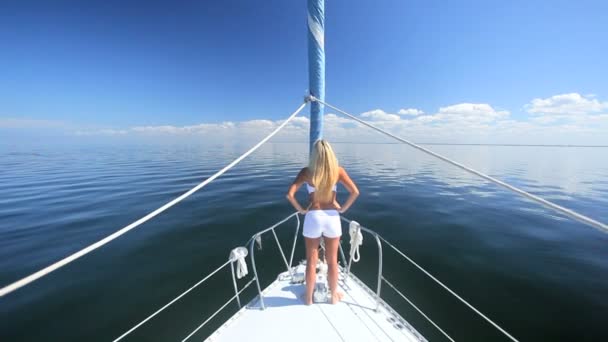 Wealthy Yachting Lifestyle - Footage, Video