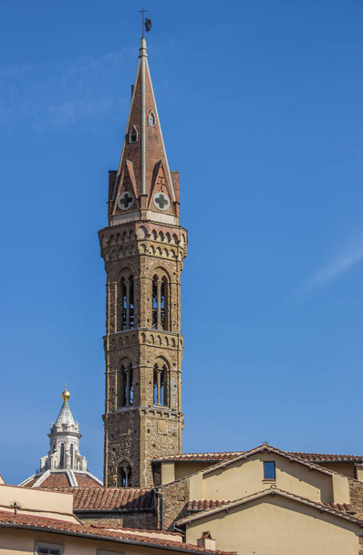 Πύργος από το Badia Florentina Φλωρεντία, Ιταλία - Φωτογραφία, εικόνα