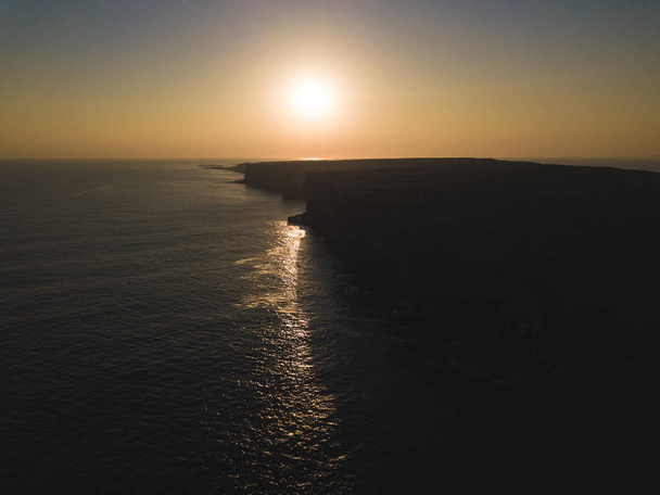 Inishmore Island cliffs - Zdjęcie, obraz