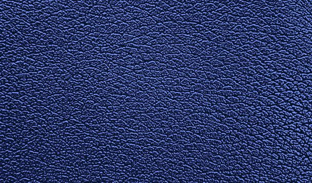Illustration abstraite sur fond bleu. La texture des fragments ovales de taille moyenne
. - Photo, image