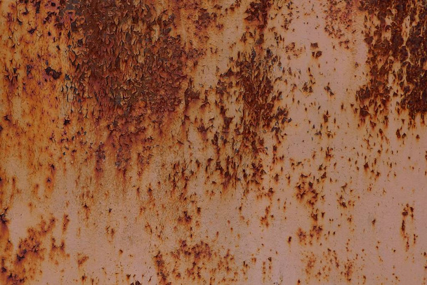 текстура коричневого металу зі старої іржавої стіни
 - Фото, зображення