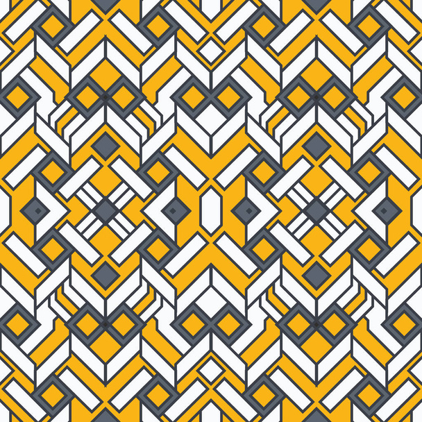 Vector moderno patrón de azulejos geométricos. color forrado forma. Arte abstracto geométrico sin costuras fondo de lujo
. - Vector, Imagen