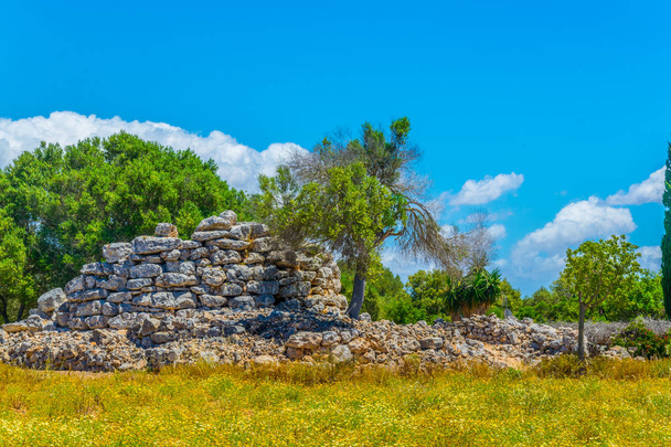 Ruins of Talayot Capocorb Vell at Mallorca, Spai - Zdjęcie, obraz