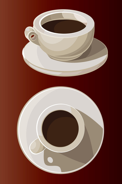 Кофе "Векторы"
 - Вектор,изображение