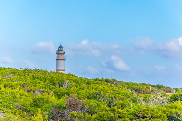 Ses Salines lighthouse, Mallorca, Spai - Fotó, kép