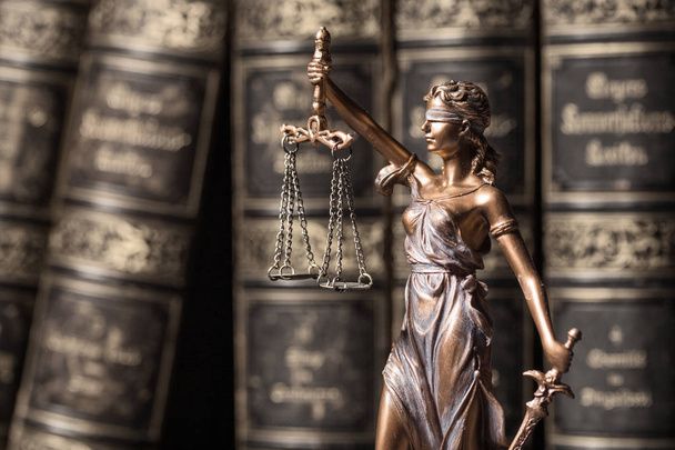 Themis heykeli, hukuk ve adalet kavramı - Fotoğraf, Görsel