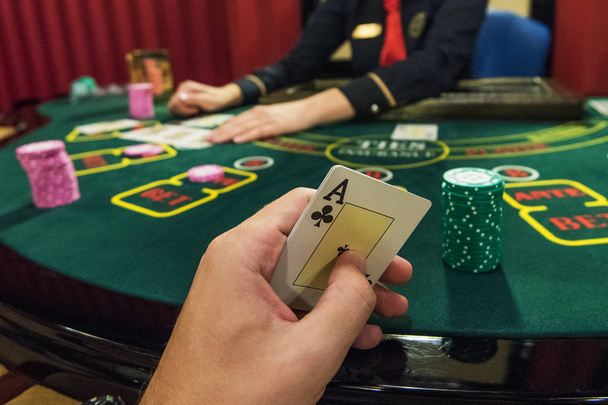 カジノ、ギャンブルとエンターテイメントの概念 - 写真・画像