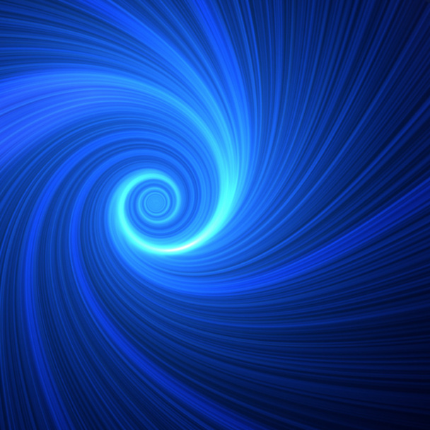 Blaue Spirale - Foto, Bild