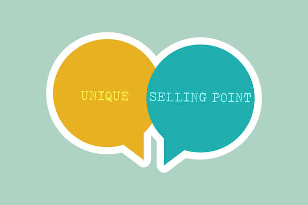 Письменный почерк Unique Selling Point. Концепция, означающая дифференциацию специфических особенностей и преимуществ продукта
 - Фото, изображение