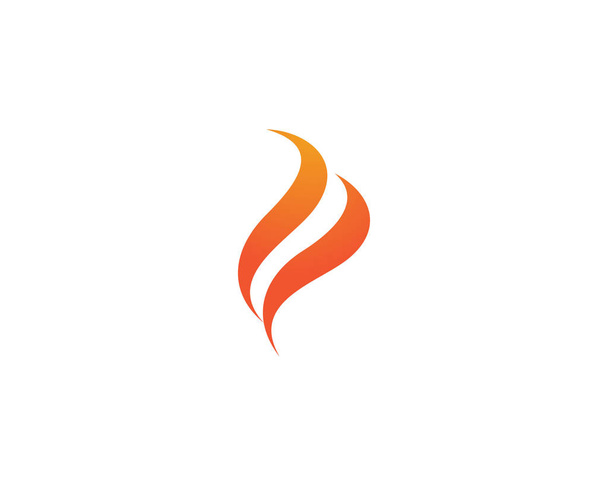 Modèle vectoriel logo feu - Vecteur, image