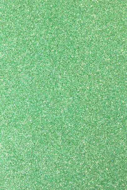 Groen in glittery materiaal ideaal als een lichte achtergrond - Foto, afbeelding