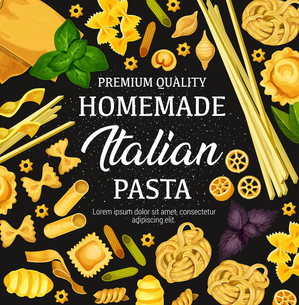 Kotitekoinen pasta ruoanlaitto ja italialainen keittiö
 - Vektori, kuva