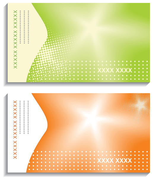 Business cards templates - Vektor, obrázek