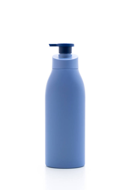 lotion,cream or bath gel bottle isolated on white background - Fotó, kép
