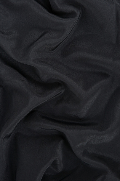 Black satin background - Foto, Imagen