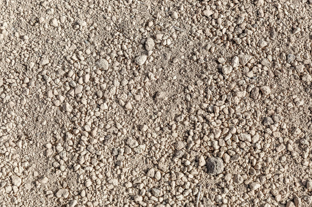 Background of a floor with small beige stones - Photo, image