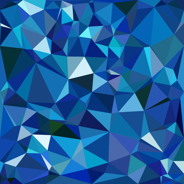 niebieskie wielokątne tło mozaiki, kreatywne szablony wzornictwa - Wektor, obraz
