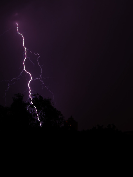 Birth of a lightning - Foto, imagen